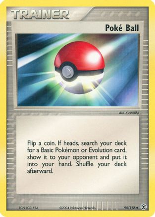 Poke Ball 095 - Reverse Holofoil FireRed & LeafGreen - Uncommon