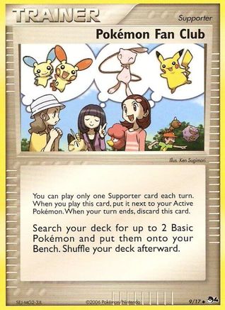 Pokemon Fan Club 009 POP Series 4 - Uncommon