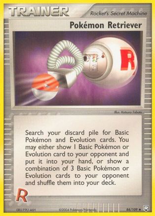 Pokemon Retriever 084/109 Team Rocket Returns - Uncommon
