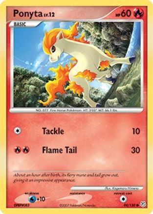 Ponyta 094/130 Diamond and Pearl - Common