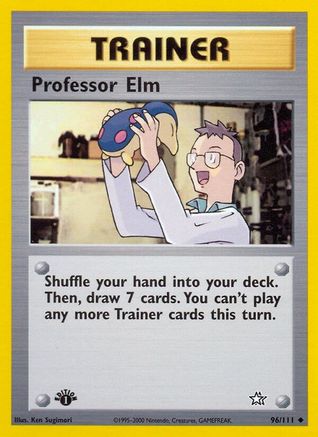 Professor Elm 096/111 - Unlimited Neo Genesis - Uncommon