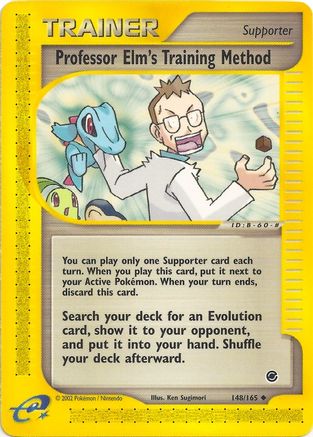 Professor Elm's Training Method 148/165 - Reverse Holofoil Expedition - Uncommon