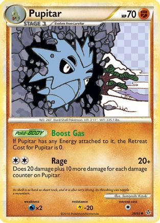 Pupitar (38) 038 Unleashed - Uncommon