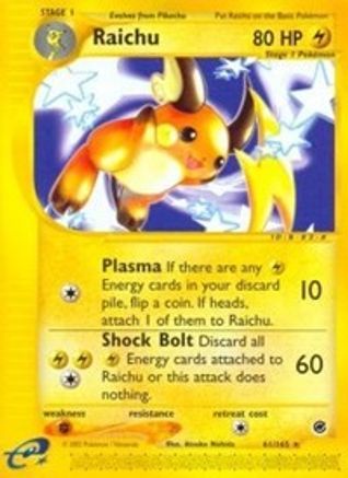 Raichu (61) 061/165 Expedition - Rare