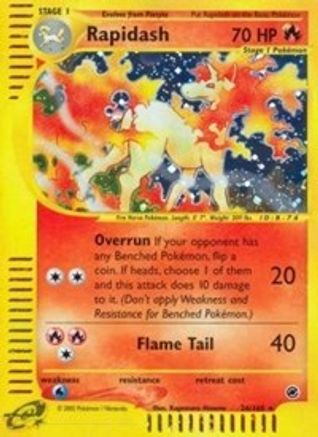 Rapidash (26) 026 - Holofoil Expedition - Holo Rare