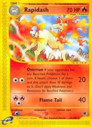 Rapidash (62) 062 Expedition - Rare
