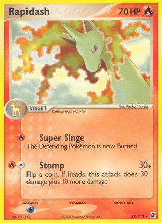 Rapidash 052/113 Delta Species - Uncommon