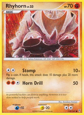 Rhyhorn 122 Supreme Victors - Common