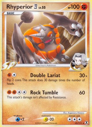 Rhyperior E4 032 Rising Rivals - Rare