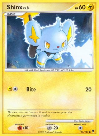 Shinx 126 - Reverse Holofoil Supreme Victors - Common