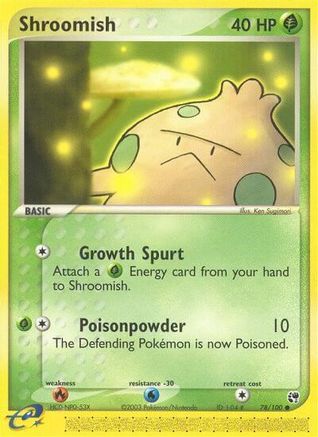 Shroomish 078/100 Sandstorm - Common