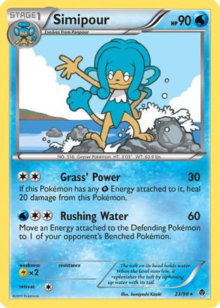 Simipour 023 Emerging Powers - Rare