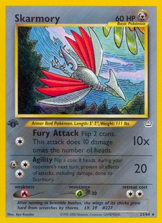Skarmory 023/64 - Unlimited Neo Revelation - Rare