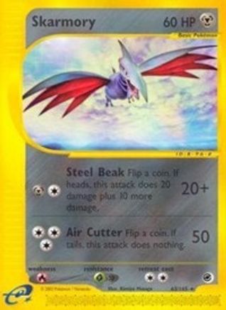 Skarmory (63) 063 - Reverse Holofoil Expedition - Rare