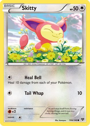 Skitty 104/146 XY Base Set - Common