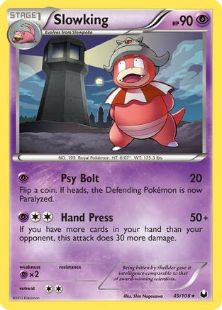 Slowking 049 Dark Explorers - Rare