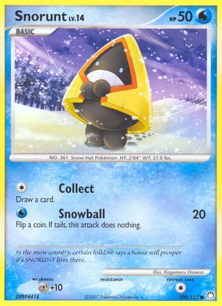 Snorunt 100 Mysterious Treasures - Common