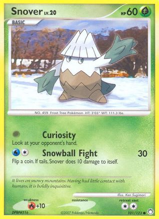 Snover 101/123 Mysterious Treasures - Common