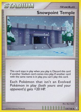 Snowpoint Temple 134 Legends Awakened - Uncommon