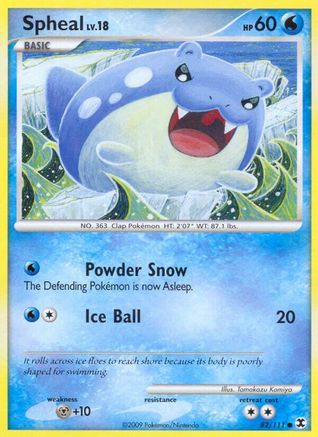 Spheal 082/111 Rising Rivals - Common