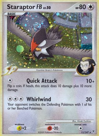 Staraptor FB 011 - Holofoil Supreme Victors - Holo Rare