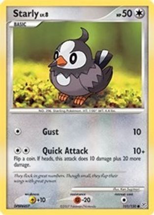 Starly 101 - Reverse Holofoil Diamond and Pearl - Common