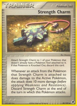Strength Charm 081 - Reverse Holofoil Dragon Frontiers - Uncommon