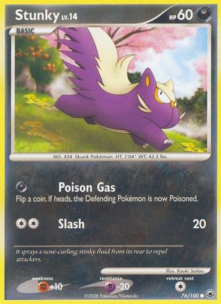 Stunky 076 - Reverse Holofoil Majestic Dawn - Common