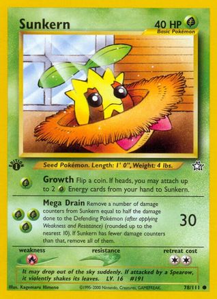 Sunkern 078/111 - Unlimited Neo Genesis - Common