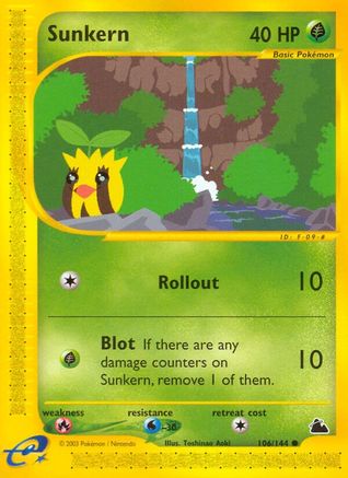 Sunkern 106 Skyridge - Common