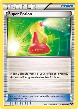 Super Potion 128/146 - Reverse Holofoil XY Base Set - Uncommon