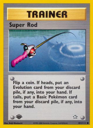Super Rod 103/111 - Unlimited Neo Genesis - Common