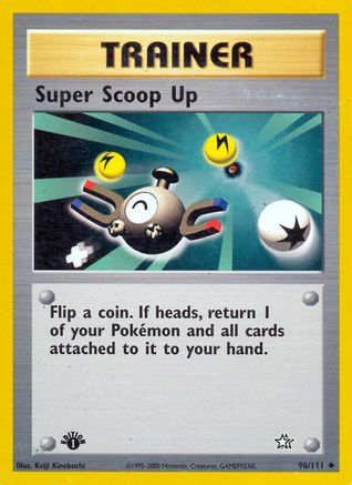 Super Scoop Up 098/111 - Unlimited Neo Genesis - Uncommon