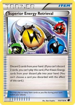 Superior Energy Retrieval 103/116 Plasma Freeze - Uncommon