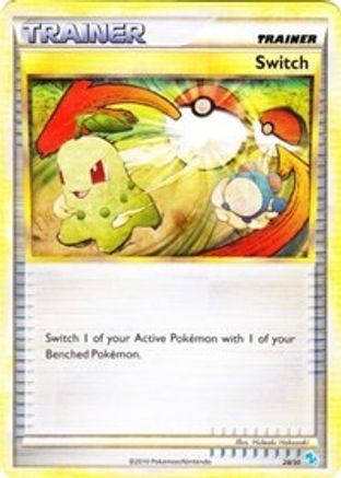 Switch (Gyarados) 028 HGSS Trainer Kit Gyarados & Raichu - Common