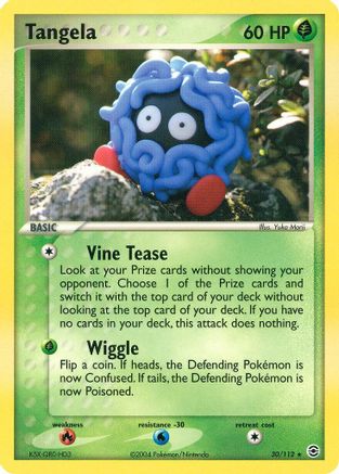 Tangela 030 FireRed & LeafGreen - Rare