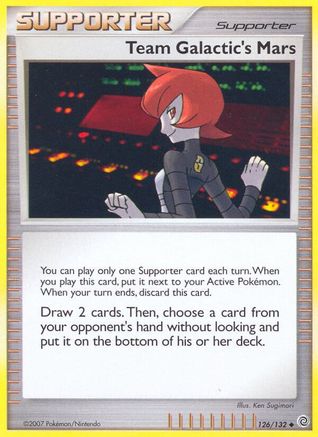 Team Galactic's Mars 126/132 Secret Wonders - Uncommon