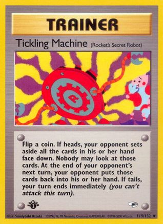 Tickling Machine 119/132 - Unlimited Gym Heroes - Uncommon