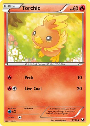 Torchic (15) 015 Dark Explorers - Common