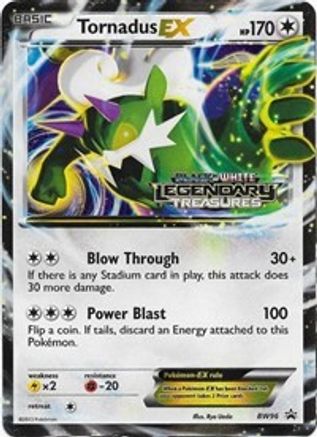 Tornadus EX BW96 - Holofoil Black and White Promos - Promo