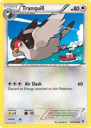 Tranquill 124 - Reverse Holofoil Boundaries Crossed - Uncommon