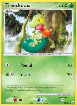 Treecko (79) 079/99 Arceus - Common