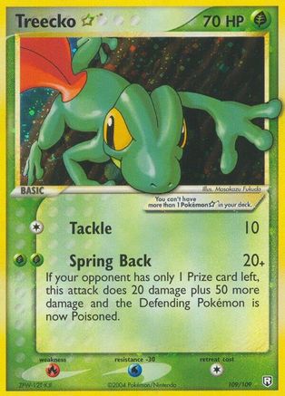 Treecko Star - Holofoil Team Rocket Returns - Ultra Rare