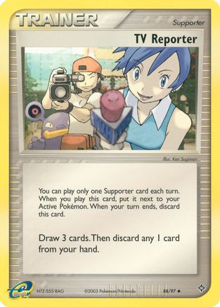 TV Reporter 088/97 Dragon - Uncommon