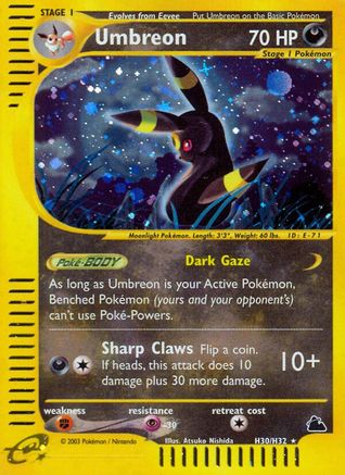 Umbreon (H30) H30 - Holofoil Skyridge - Holo Rare