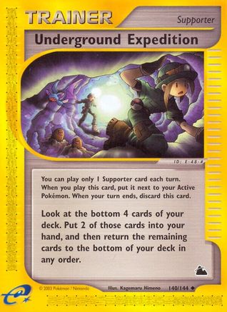 Underground Expedition 140 Skyridge - Uncommon