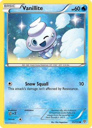 Vanillite 035 Plasma Storm - Common