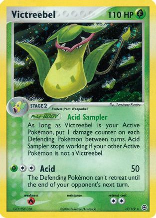 Victreebel 017 FireRed & LeafGreen - Holo Rare