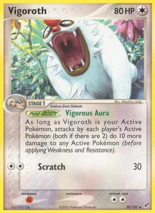 Vigoroth 050 Deoxys - Uncommon