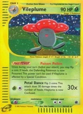 Vileplume (31) 031 - Reverse Holofoil Expedition - Holo Rare